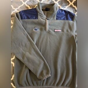 Vineyard Vines Penn State Quarter-Zip Fleece Pullover M
